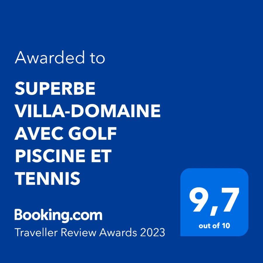 Superbe Villa-Domaine Avec Golf Piscine Et Tennis Saint-Cyr-sur-Mer Exterior photo